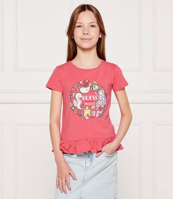 Bluzka dziewczęca na lato Guess ze sklepu: Gomez Fashion Store w kategorii: Bluzki dziewczęce