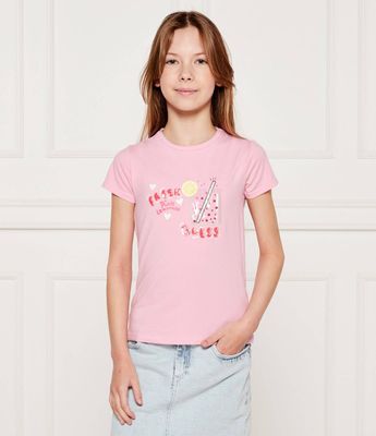 Guess - Bluzka dziewczęca na lato ze sklepu: Gomez Fashion Store w kategorii: Bluzki dziewczęce
