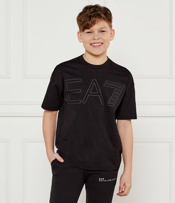 EA7 - T-shirt chłopięce letni ze sklepu: Gomez Fashion Store w kategorii: T-shirty chłopięce