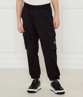 Spodnie chłopięce na jesień EA7 ze sklepu: Gomez Fashion Store w kategorii: Spodnie chłopięce