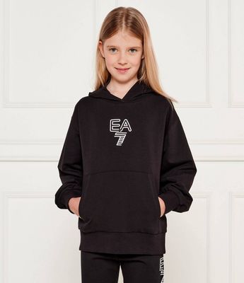 Bluza dziewczęca jesienna EA7 ze sklepu: Gomez Fashion Store w kategorii: Bluzy dziewczęce