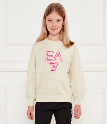 EA7 - Bluza dziewczęca na wiosnę ze sklepu: Gomez Fashion Store w kategorii: Bluzy dziewczęce