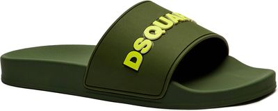 Klapki męskie na lato Dsquared2 ze sklepu: Gomez Fashion Store w kategorii: Klapki męskie - zdjęcie 874714-BD9-10338_DQ252M000006A30