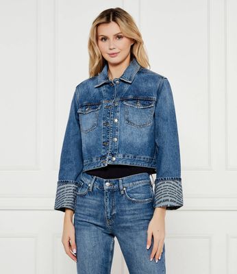 Kurtka damska na wiosnę Joop! Jeans ze sklepu: Gomez Fashion Store w kategorii: Kurtki damskie - zdjęcie 874714-BD9-10338_JJ252W000048426