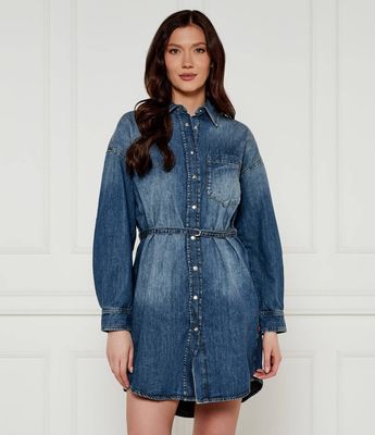 Joop! Jeans - Sukienka ze sklepu: Gomez Fashion Store w kategorii: Sukienki - zdjęcie 874714-BD9-10338_JJ252W000052401