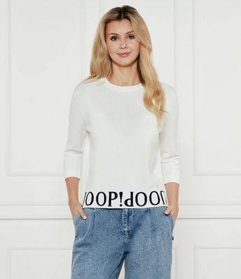 Sweter damski casualowy Joop! ze sklepu: Gomez Fashion Store w kategorii: Swetry damskie - zdjęcie 874714-BD9-10338_JO252W000009102