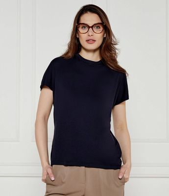 Bluzka damska casual na wiosnę Joop! ze sklepu: Gomez Fashion Store w kategorii: Bluzki damskie - zdjęcie 874714-BD9-10338_JO252W000034405