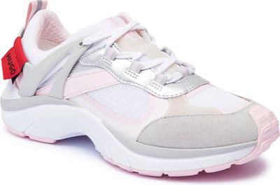 Buty sportowe damskie na wiosnę HUGO ze sklepu: Gomez Fashion Store w kategorii: Buty sportowe damskie - zdjęcie 874714-BD9-10338_BU252W000037168