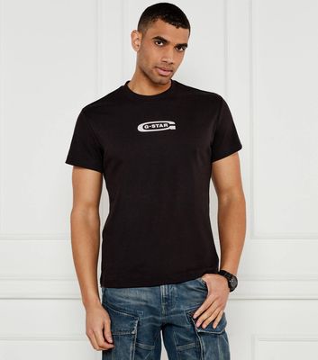G-Star Raw - T-shirt męski młodzieżowy ze sklepu: Gomez Fashion Store w kategorii: T-shirty męskie - zdjęcie 874714-BD9-10338_GS252M000015484