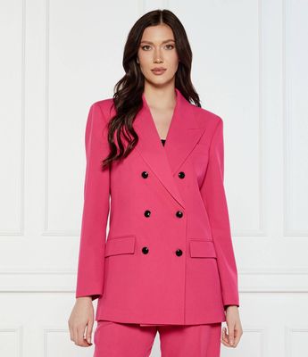 Marynarka HUGO ze sklepu: Gomez Fashion Store w kategorii: Marynarki damskie - zdjęcie 874714-BD9-10338_BU252W000044675