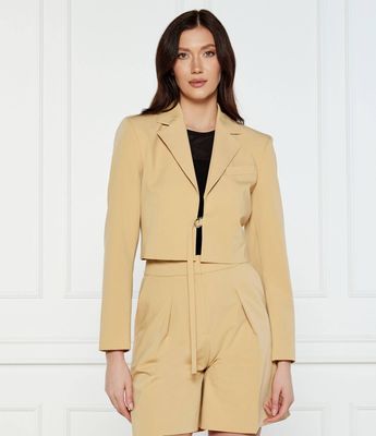 Marynarka HUGO ze sklepu: Gomez Fashion Store w kategorii: Marynarki damskie - zdjęcie 874714-BD9-10338_BU252W000045296