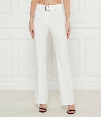 HUGO - Spodnie damskie casualowe ze sklepu: Gomez Fashion Store w kategorii: Spodnie damskie - zdjęcie 874714-BD9-10338_BU252W000052102