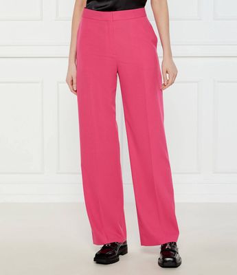 Spodnie damskie casualowe HUGO ze sklepu: Gomez Fashion Store w kategorii: Spodnie damskie - zdjęcie 874714-BD9-10338_BU252W000053675
