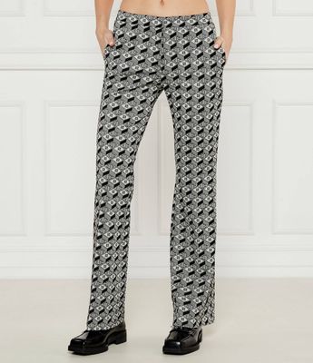 HUGO - Spodnie damskie na wiosnę ze sklepu: Gomez Fashion Store w kategorii: Spodnie damskie - zdjęcie 874714-BD9-10338_BU252W000059963
