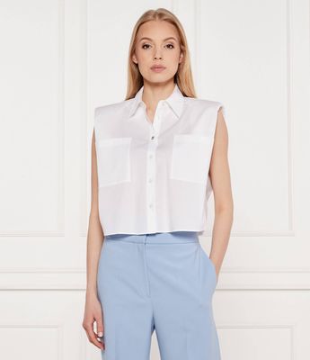Koszula damska HUGO ze sklepu: Gomez Fashion Store w kategorii: Koszule damskie - zdjęcie 874714-BD9-10338_BU252W000075100