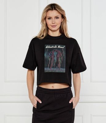 HUGO - Bluzka damska ze sklepu: Gomez Fashion Store w kategorii: Bluzki damskie - zdjęcie 874714-BD9-10338_BU252W000107002
