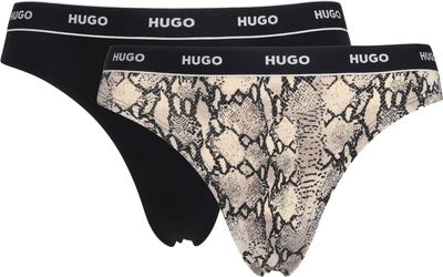 Majtki damskie koronkowe Hugo Bodywear ze sklepu: Gomez Fashion Store w kategorii: Majtki damskie - zdjęcie 874714-BD9-10338_BZ252W000006240