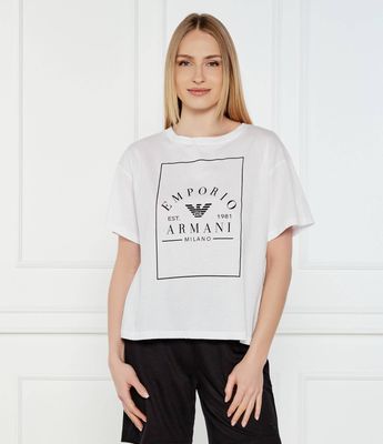 Piżama Emporio Armani ze sklepu: Gomez Fashion Store w kategorii: Piżamy damskie - zdjęcie 874714-BD9-10338_EB252W000005N10