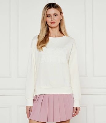 Bluza damska jesienna Emporio Armani ze sklepu: Gomez Fashion Store w kategorii: Bluzy damskie - zdjęcie 874714-BD9-10338_EW252W000005R60