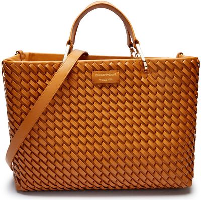 Shopper bag elegancka Emporio Armani ze sklepu: Gomez Fashion Store w kategorii: Torby Shopper bag - zdjęcie 874714-BD9-10338_EA252W000003R62