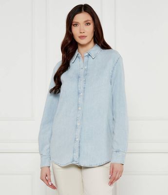 Koszula damska Calvin Klein ze sklepu: Gomez Fashion Store w kategorii: Koszule damskie - zdjęcie 874714-BD9-10338_CK252W000082C85