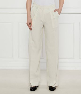 Spodnie damskie casual Calvin Klein ze sklepu: Gomez Fashion Store w kategorii: Spodnie damskie - zdjęcie 874714-BD9-10338_CK252W000088370