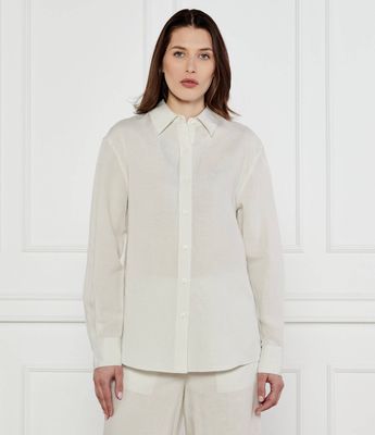 Koszula damska elegancka Calvin Klein ze sklepu: Gomez Fashion Store w kategorii: Koszule damskie - zdjęcie 874714-BD9-10338_CK252W000089370