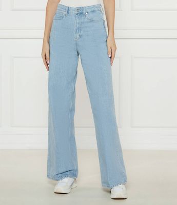 Jeansy damskie wiosenne Calvin Klein ze sklepu: Gomez Fashion Store w kategorii: Jeansy damskie - zdjęcie 874714-BD9-10338_CK252W000096C85