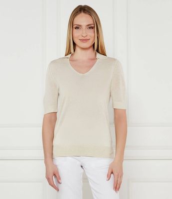 Bluzka damska Calvin Klein ze sklepu: Gomez Fashion Store w kategorii: Bluzki damskie - zdjęcie 874714-BD9-10338_CK252W000108344