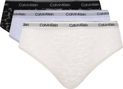 Calvin Klein Underwear - Majtki damskie klasyczne z koronką ze sklepu: Gomez Fashion Store w kategorii: Majtki damskie - zdjęcie 874714-BD9-10338_CU252W000011D36