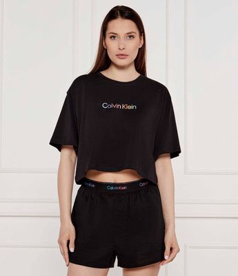 Piżama Calvin Klein Underwear ze sklepu: Gomez Fashion Store w kategorii: Piżamy damskie - zdjęcie 874714-BD9-10338_CU252W000034A55
