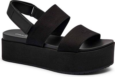Calvin Klein Jeans - Sandały damskie na lato ze sklepu: Gomez Fashion Store w kategorii: Sandały damskie - zdjęcie 874714-BD9-10338_CJ252W000047180