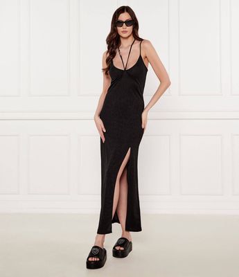 Sukienka dopasowana Karl Lagerfeld ze sklepu: Gomez Fashion Store w kategorii: Sukienki - zdjęcie 874714-BD9-10338_KJ252W000030002