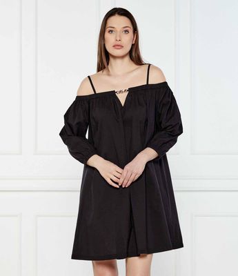 Sukienka trapezowa casualowa Karl Lagerfeld ze sklepu: Gomez Fashion Store w kategorii: Sukienki - zdjęcie 874714-BD9-10338_KJ252W000031002