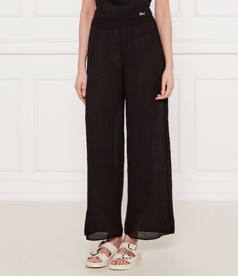 Spodnie damskie na wiosnę Karl Lagerfeld ze sklepu: Gomez Fashion Store w kategorii: Spodnie damskie - zdjęcie 874714-BD9-10338_KJ252W000047002