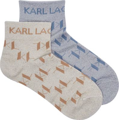 Skarpetki damskie casual Karl Lagerfeld ze sklepu: Gomez Fashion Store w kategorii: Skarpetki damskie - zdjęcie 874714-BD9-10338_KJ252W000086079