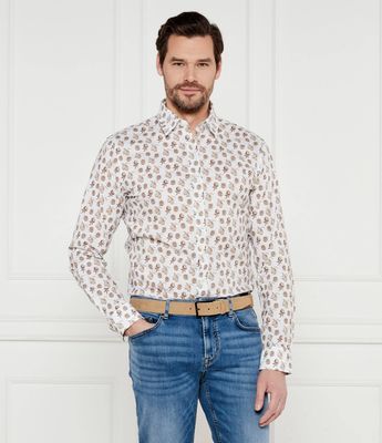 Koszula męska z klasycznym kołnierzykiem Joop! Jeans ze sklepu: Gomez Fashion Store w kategorii: Koszule męskie - zdjęcie 874714-BD9-10338_JJ252M000023245