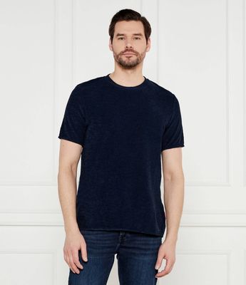 T-shirt męski casualowy Joop! Jeans ze sklepu: Gomez Fashion Store w kategorii: T-shirty męskie - zdjęcie 874714-BD9-10338_JJ252M000028405