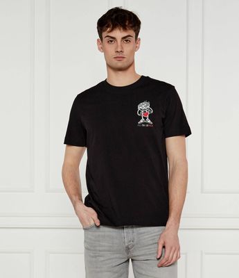 T-shirt męski casual Joop! Jeans ze sklepu: Gomez Fashion Store w kategorii: T-shirty męskie - zdjęcie 874714-BD9-10338_JJ252M000034001