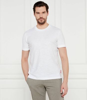 T-shirt męski casualowy Joop! Jeans ze sklepu: Gomez Fashion Store w kategorii: T-shirty męskie - zdjęcie 874714-BD9-10338_JJ252M000057100