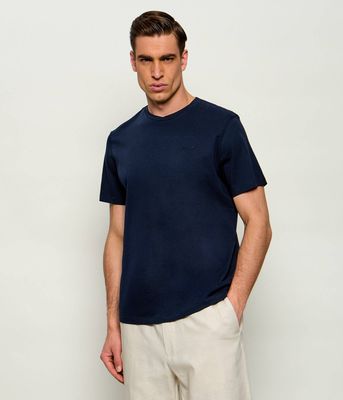 T-shirt męski casualowy Joop! ze sklepu: Gomez Fashion Store w kategorii: T-shirty męskie - zdjęcie 874714-BD9-10338_JO252M000004405