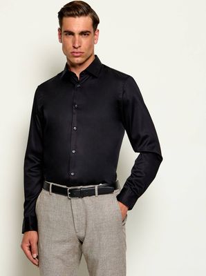 Koszula męska na lato casual Joop! ze sklepu: Gomez Fashion Store w kategorii: Koszule męskie - zdjęcie 874714-BD9-10338_JO252M000009001