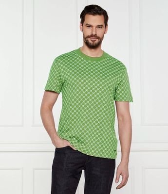 T-shirt męski casualowy Joop! ze sklepu: Gomez Fashion Store w kategorii: T-shirty męskie - zdjęcie 874714-BD9-10338_JO252M000025324