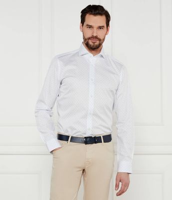 Koszula męska z klasycznym kołnierzykiem Joop! ze sklepu: Gomez Fashion Store w kategorii: Koszule męskie - zdjęcie 874714-BD9-10338_JO252M000039003