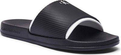 Klapki męskie letnie Calvin Klein Jeans ze sklepu: Gomez Fashion Store w kategorii: Klapki męskie - zdjęcie 874714-BD9-10338_CJ252M000041234