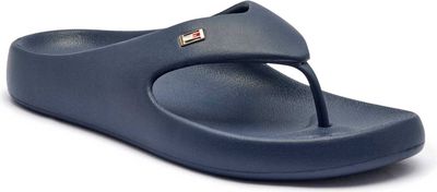 Klapki damskie na lato Tommy Hilfiger ze sklepu: Gomez Fashion Store w kategorii: Klapki damskie - zdjęcie 874714-BD9-10338_TH252W000112287