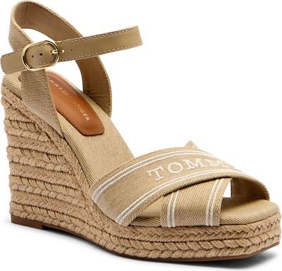 Sandały damskie na lato Tommy Hilfiger ze sklepu: Gomez Fashion Store w kategorii: Sandały damskie - zdjęcie 874714-BD9-10338_TH252W000139P34