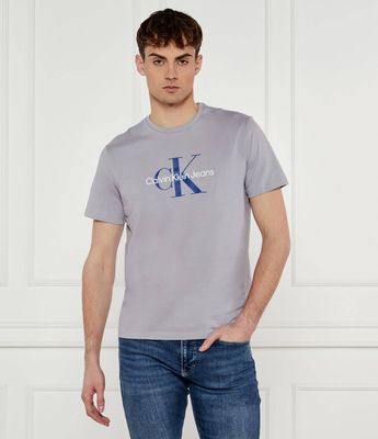 T-shirt męski młodzieżowy Calvin Klein Jeans ze sklepu: Gomez Fashion Store w kategorii: T-shirty męskie - zdjęcie 874714-BD9-10338_CJ252M000077W52