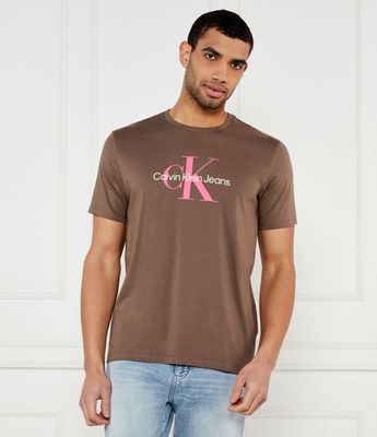 Calvin Klein Jeans - T-shirt męski na wiosnę ze sklepu: Gomez Fashion Store w kategorii: T-shirty męskie - zdjęcie 874714-BD9-10338_CJ252M000077W53