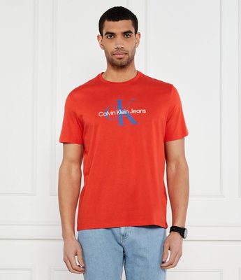 T-shirt męski młodzieżowy Calvin Klein Jeans ze sklepu: Gomez Fashion Store w kategorii: T-shirty męskie - zdjęcie 874714-BD9-10338_CJ252M000077W51